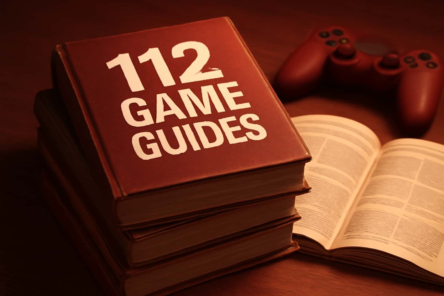 An informative scene depicting the 112 Game Guides with a focus on installation and support.