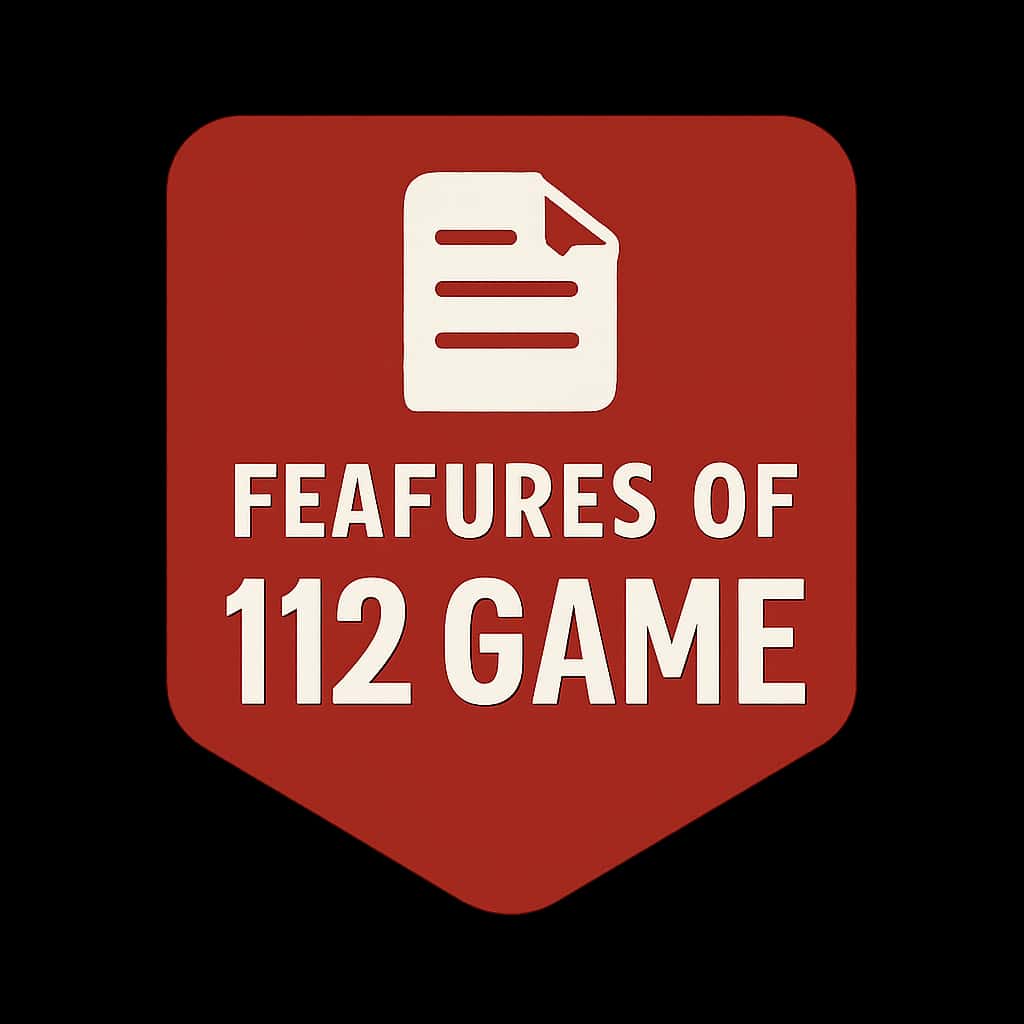 Icon representing the features of 112 Game.