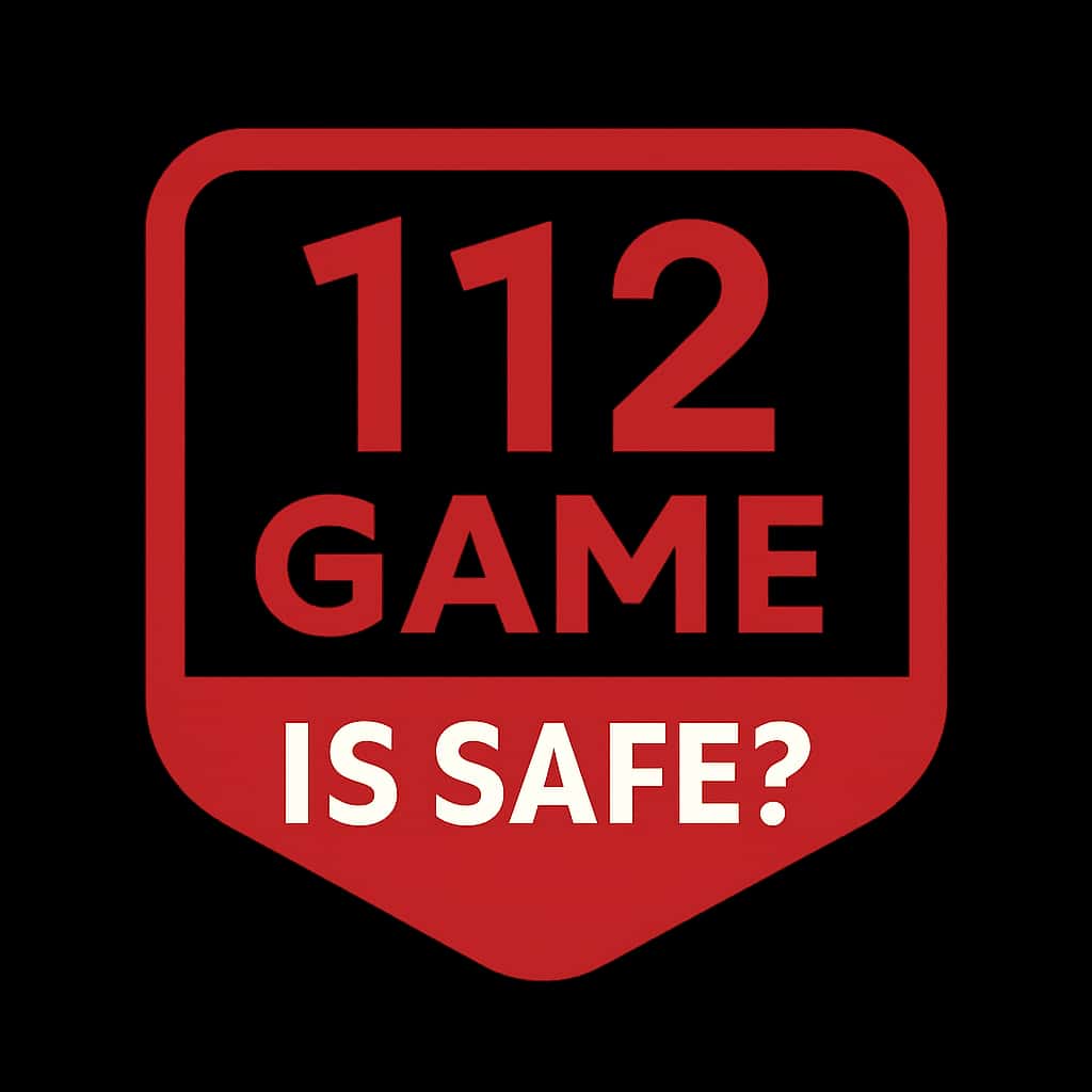 Badge representing the safety evaluation of 112 Game.