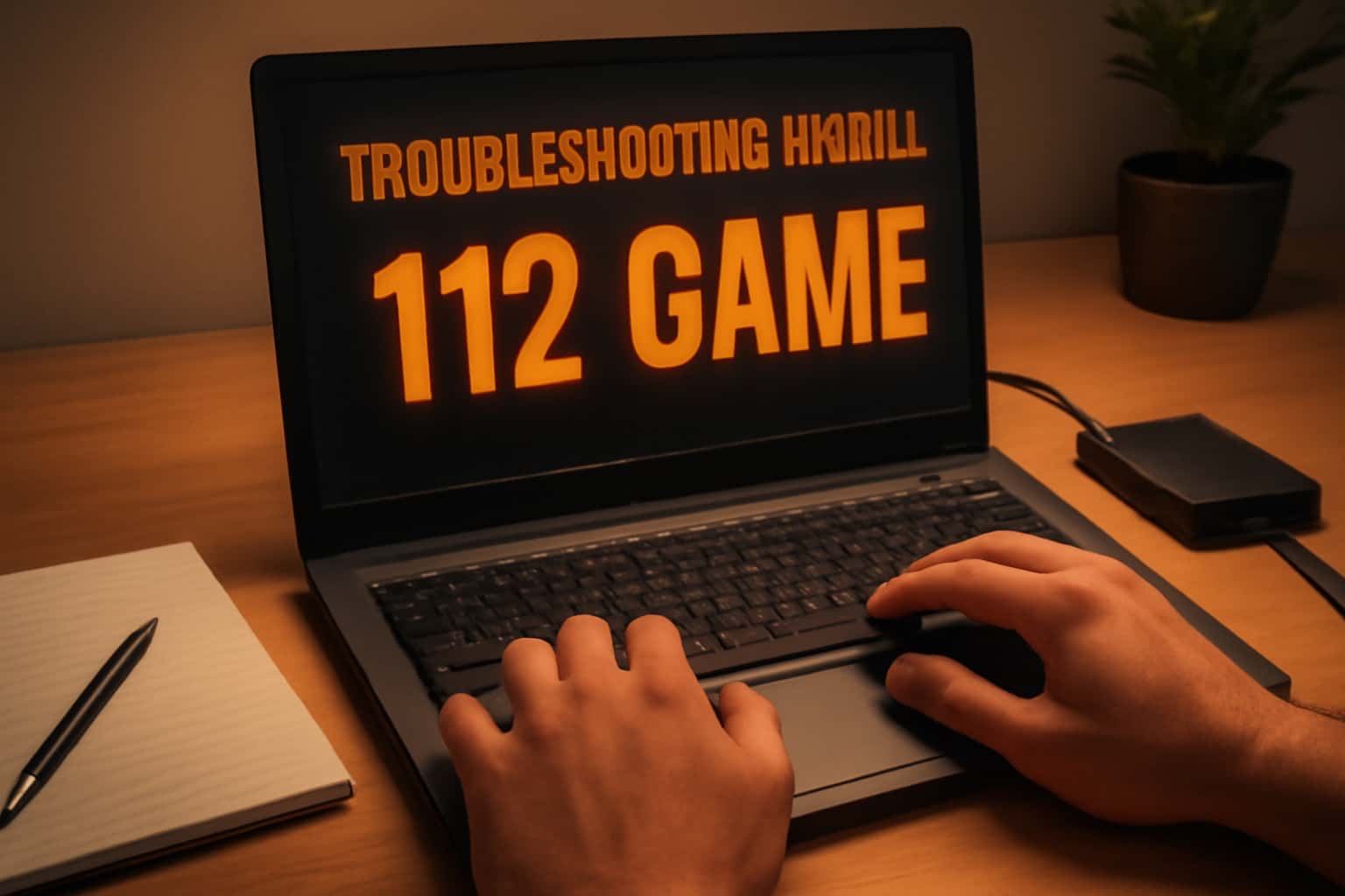 Informative image about troubleshooting the installation process of the 112 Game.